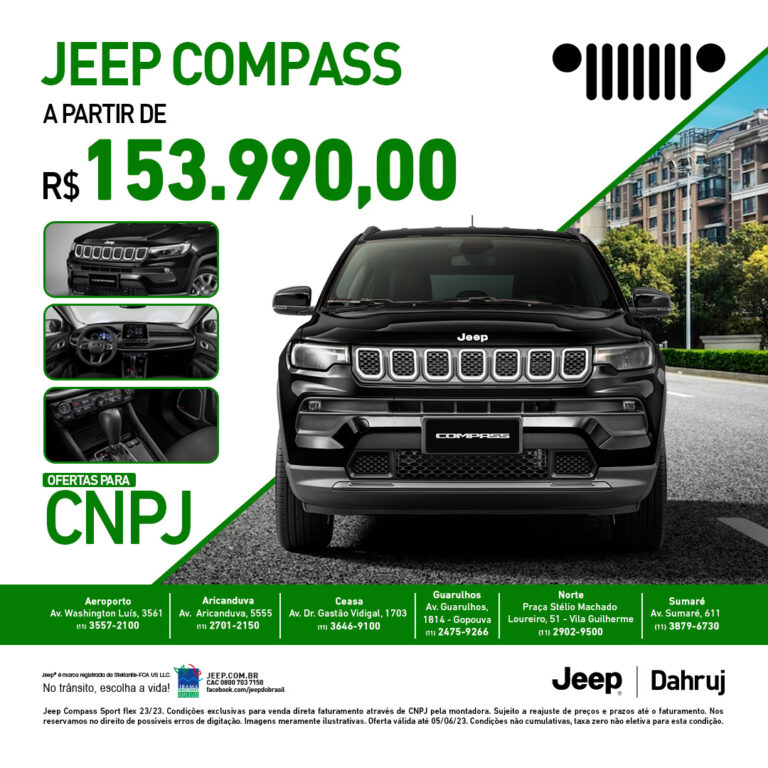 Jeep CNPJ 2023 Ceasa Jeep Dahruj